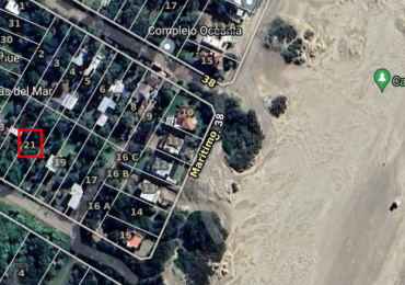Venta lote Mar Azul a 50m de la playa